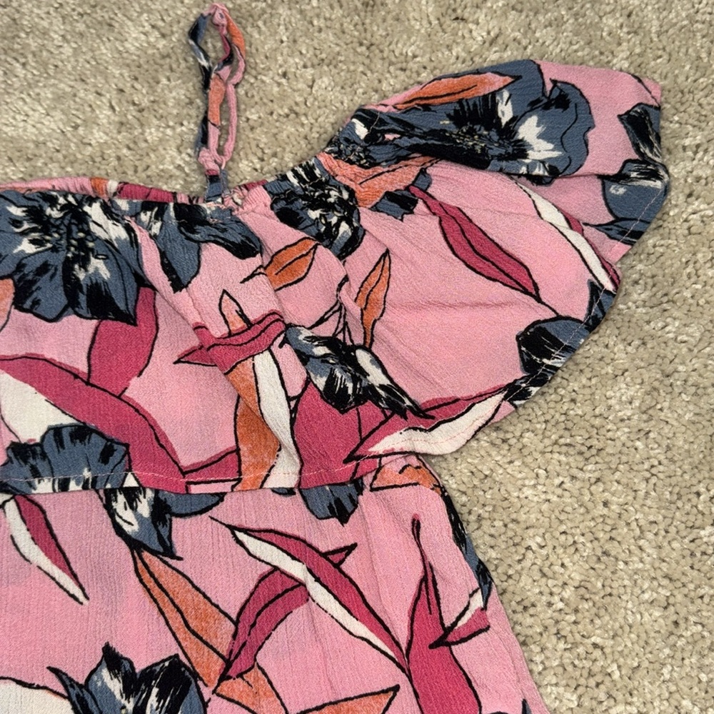 BILLABONG | Off Shoulder Floral Top | Boho Summer Blouse | Flowy - Picture 5 of 12